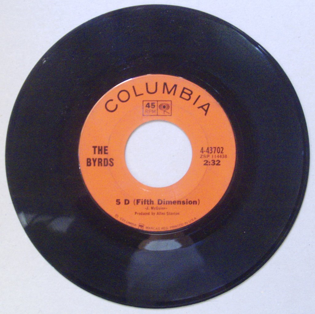 BYRDS - 5D (Fifth Dimension) - 45T (SP 2 titres)