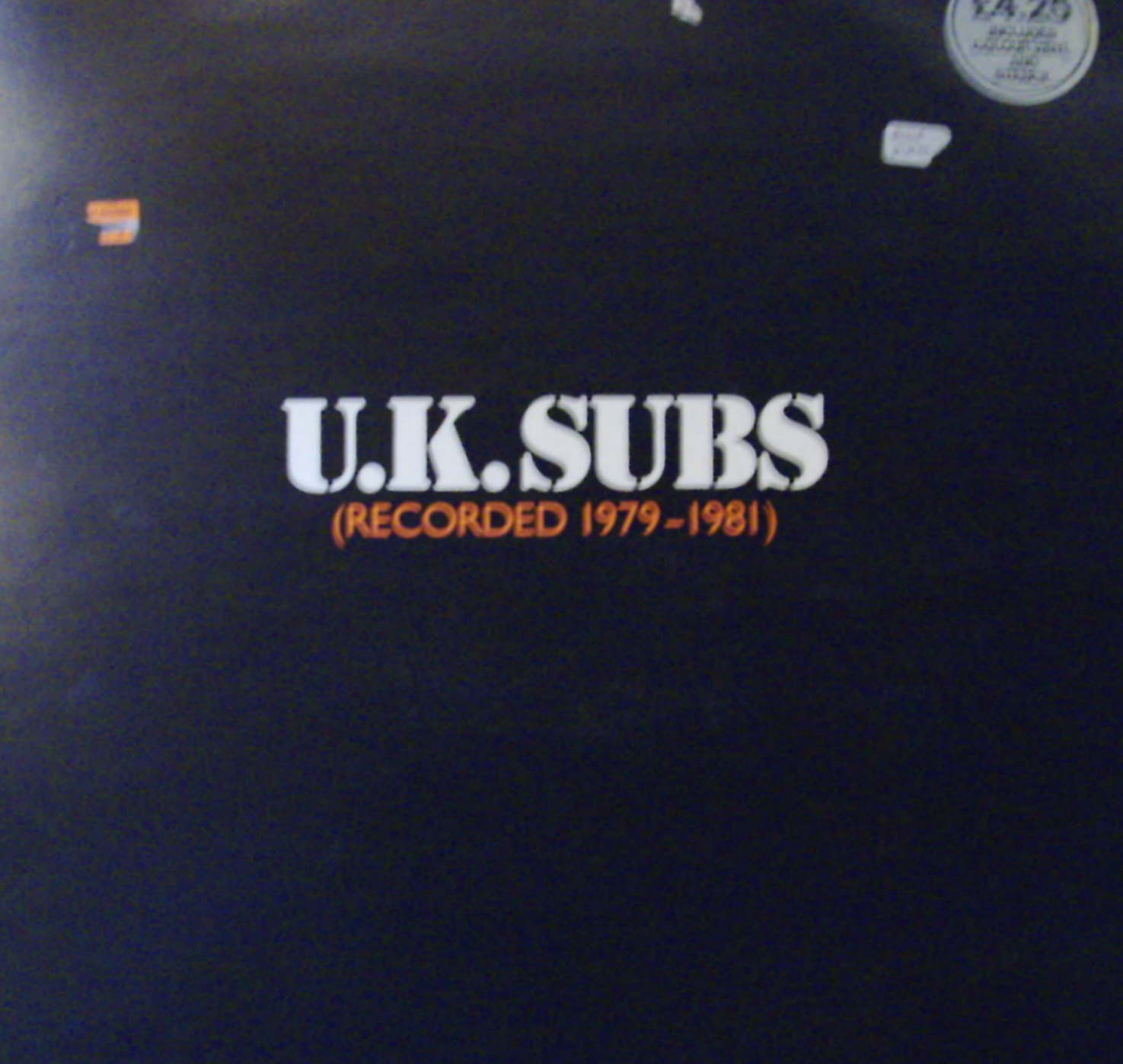 UK Subs / Recorded 1979-1981