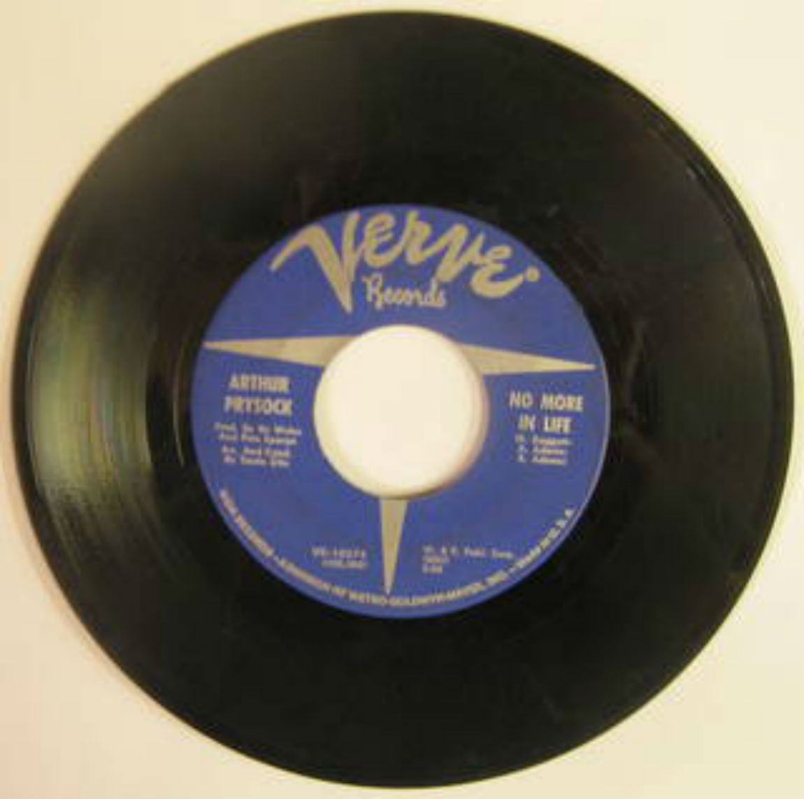 Arthur Prysock / No More In Life