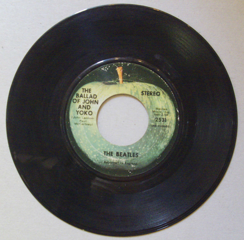 Beatles Ballad+Of+John+And+Yoko 7''