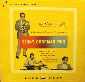 Benny Goodman Trio / Treasury Of Immortal Performances 10"