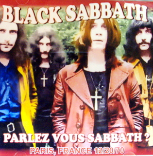 Black Sabbath / Parlez Vous Sabbath?