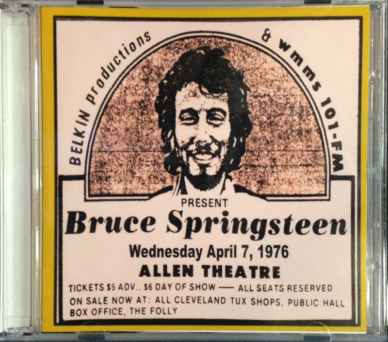 Bruce Springsteen & The E Street Band / Allen Theatre 1976