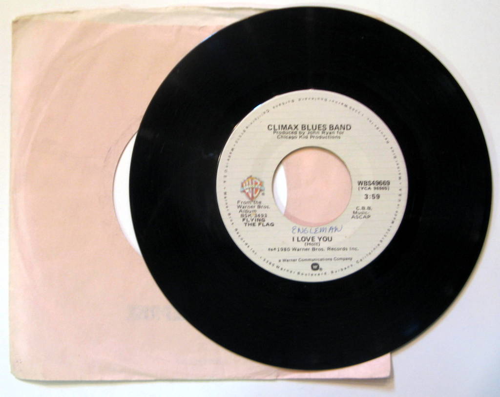 Climax Blues Band I Love You 7''