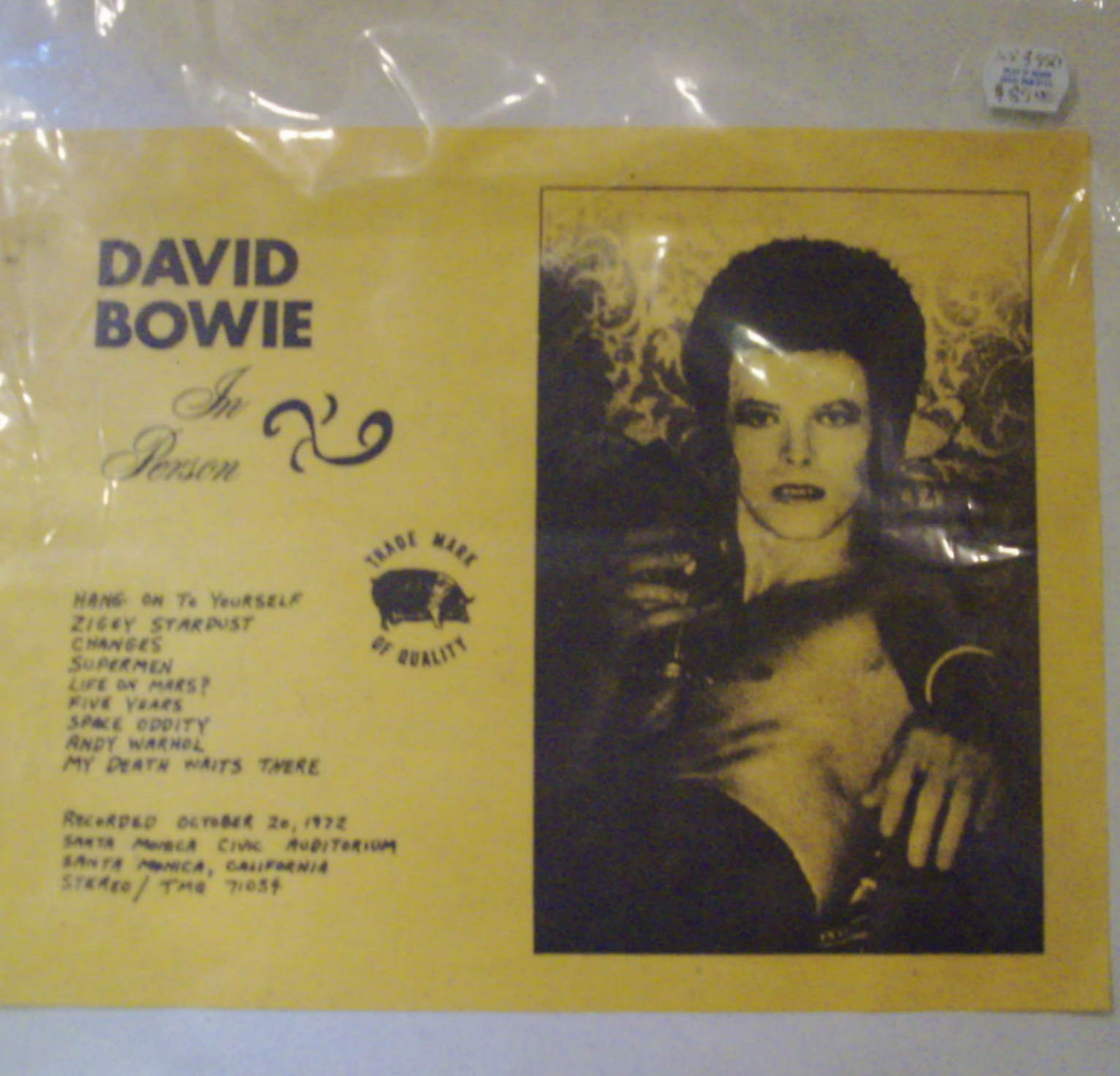 David Bowie - In Person Album