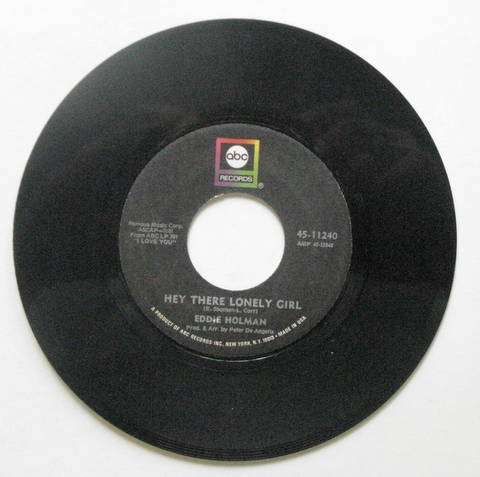 Eddie Holman - Hey There Lonely Girl Record
