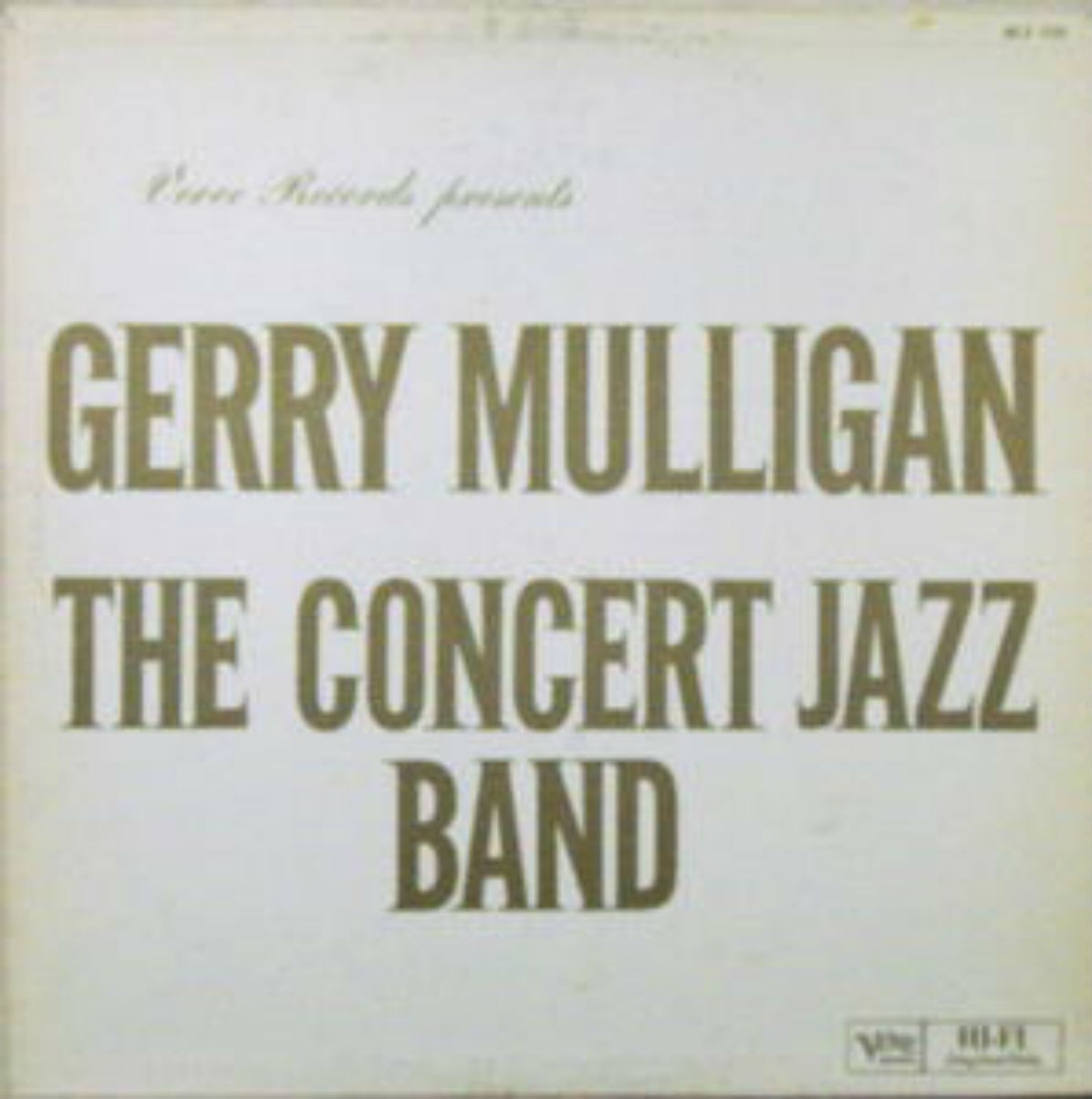 Gerry Mulligan / Concert Jazz Band