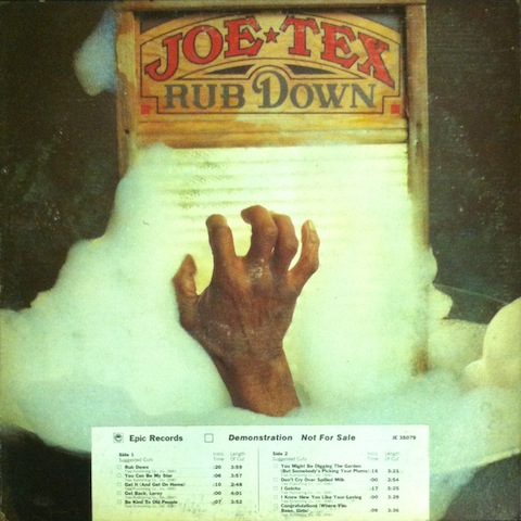 Joe Tex / Rub Down