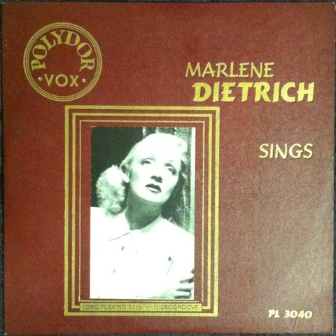 Marlene Dietrich / Sings