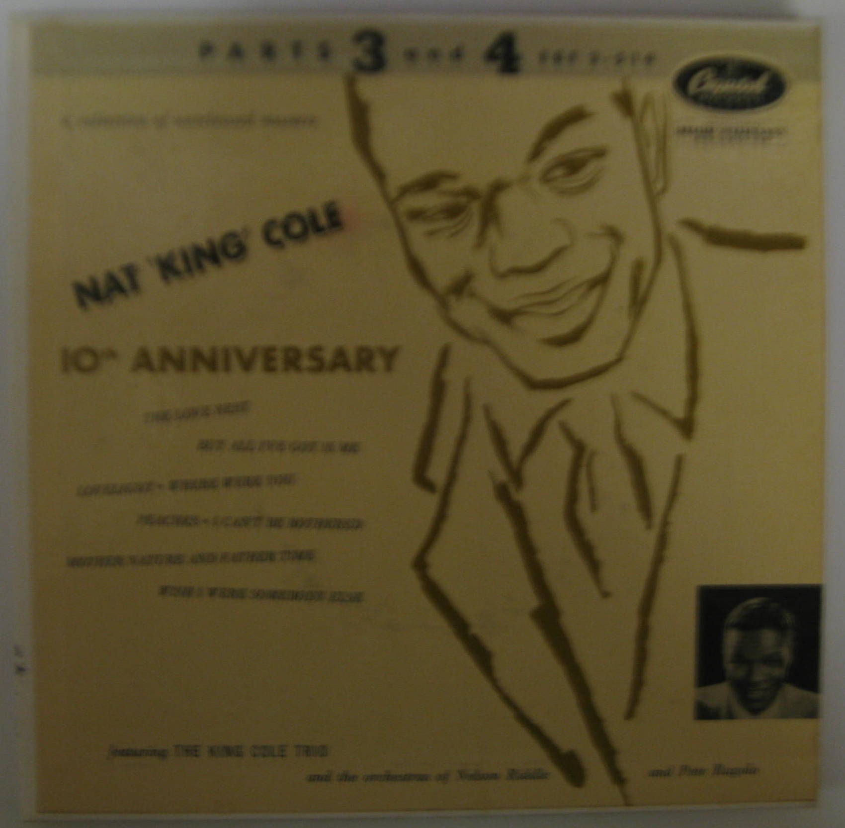 Nat King Cole / 10th Anniversary Parts 3 And 4 EP