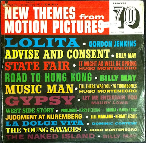 Gordon Jenkins, Billy May, Hugo Montenegro, etc / New Themes From Motion Pictures