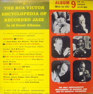King Oliver, Red Nichols, Jimmy Noone, Red McKenzie, Etc. / RCA Victor Encyclopedia Of Recorded Jazz: Album 9 10"
