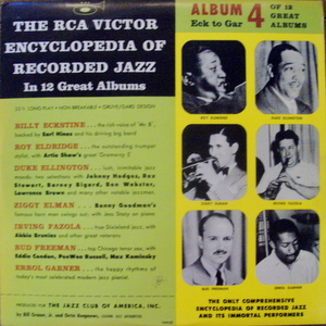 Roy Eldridge, Duke Ellington, Errol Garner, Bud Freeman, Etc. / RCA Victor Encyclopedia Of Recorded Jazz: Album 4 10"