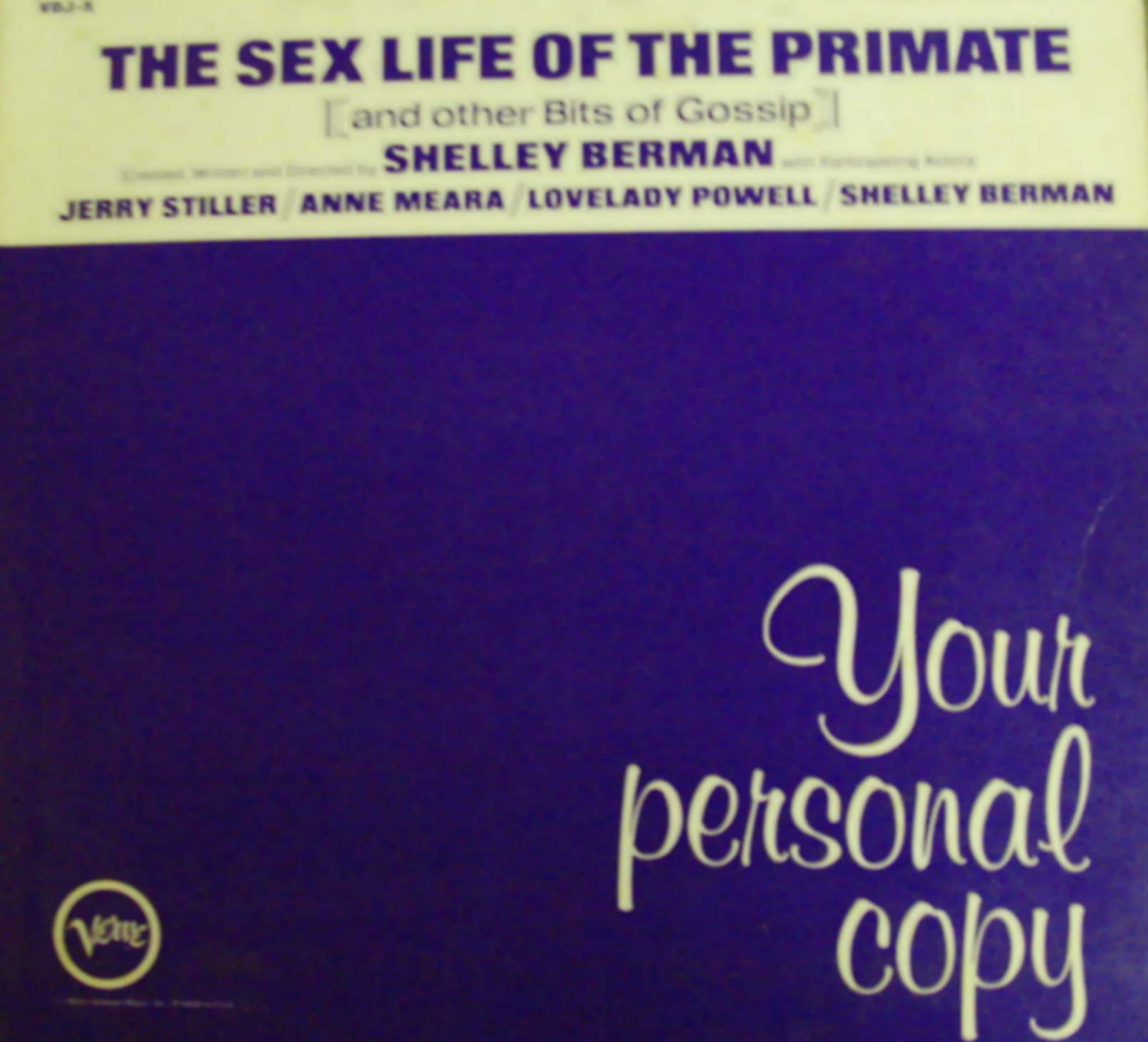 Shelley Berman / Sex Life Of The Primate