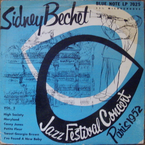 Sidney Bechet / Jazz Festival Concert Paris 1952 10"
