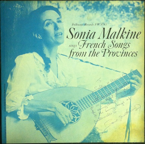 Sonia Malkine / Sings French Songs From The Provinces