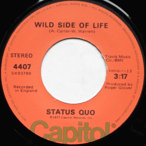 Status Quo / Wild Side OF Life