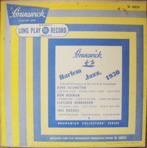 Duke Ellington, Don Redman, Fletcher Henderson, Luis Russell / Harlem Jazz, 1930 10"