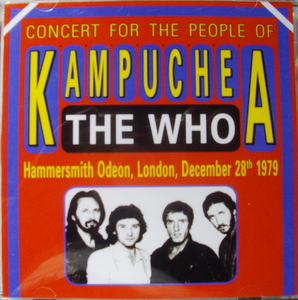 Who / Concert for the People of Kampuchea