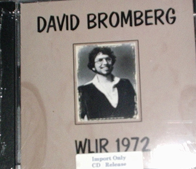 David Bromberg / WLIR 1972