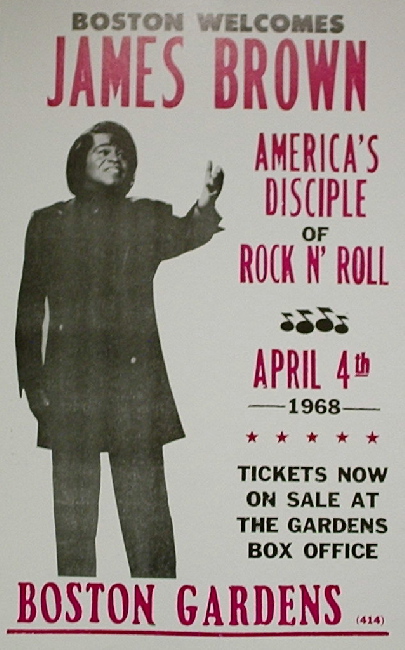 James Brown / Boston Gardens