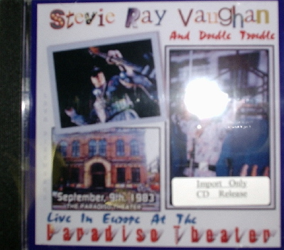 Stevie Ray Vaughan & Double Trouble / Paradise Theater 1983 Tour Of Europe