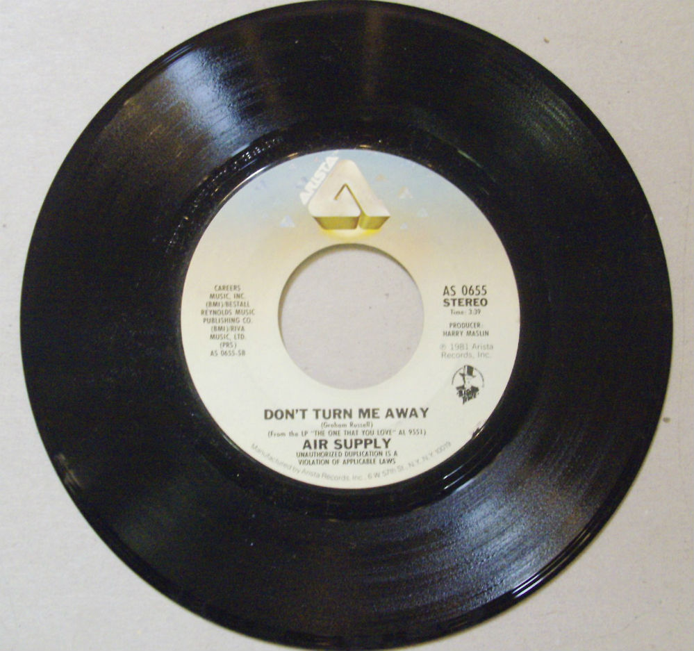 Air Supply / Don't Turn Me Away