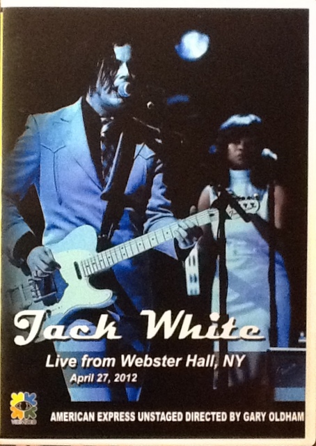 Jack White / Webster Hall April 27, 2012