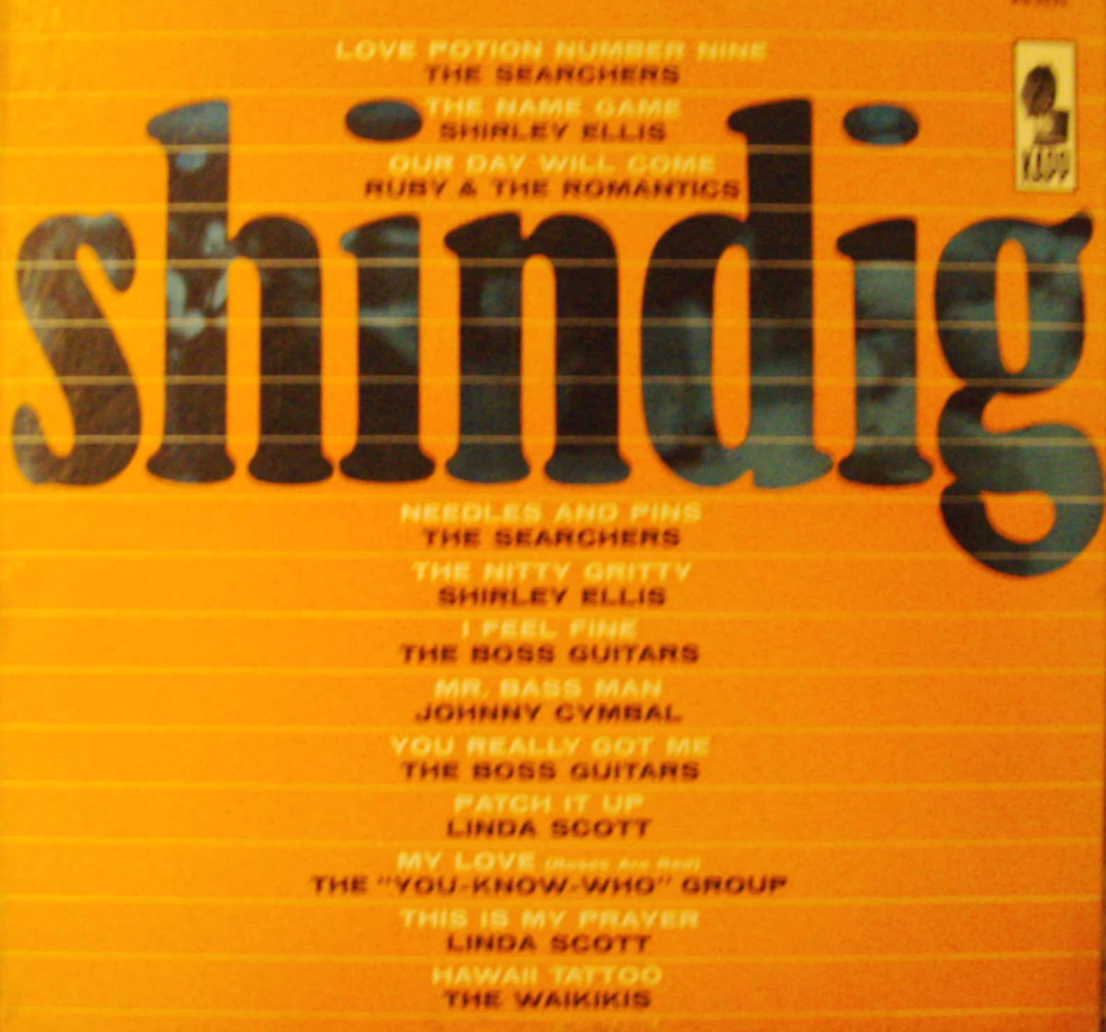 Shindig / Searchers, Shirley Ellis, Linda Scott, Etc