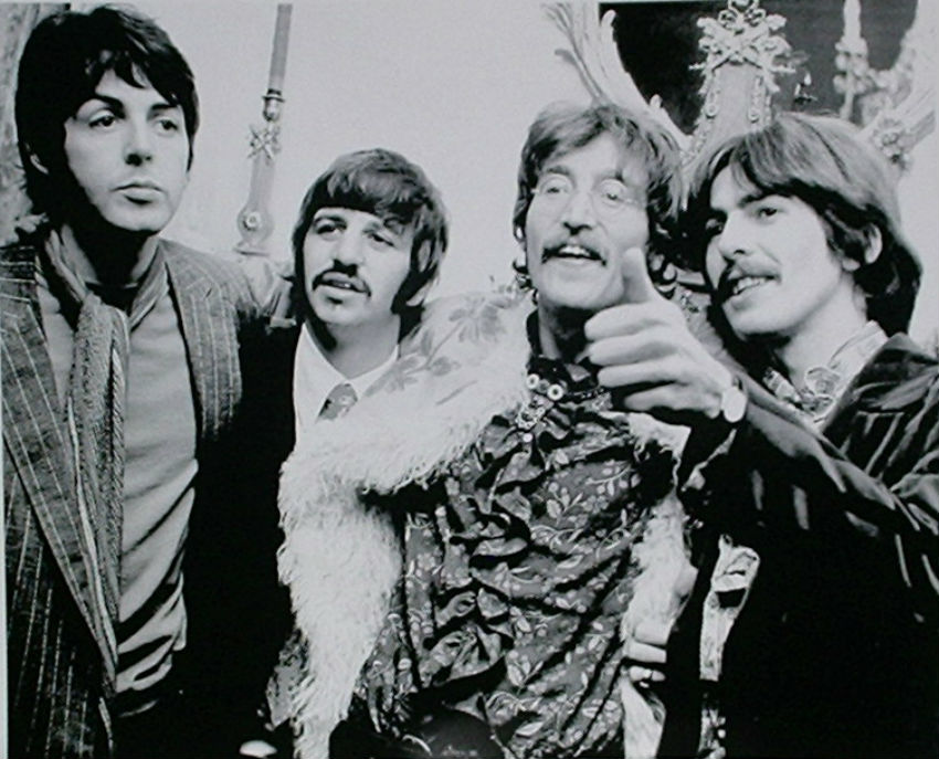 Beatles / Hippies In Fuzzy Coats