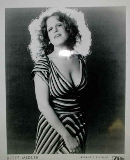 Bette Midler / Striped Dress